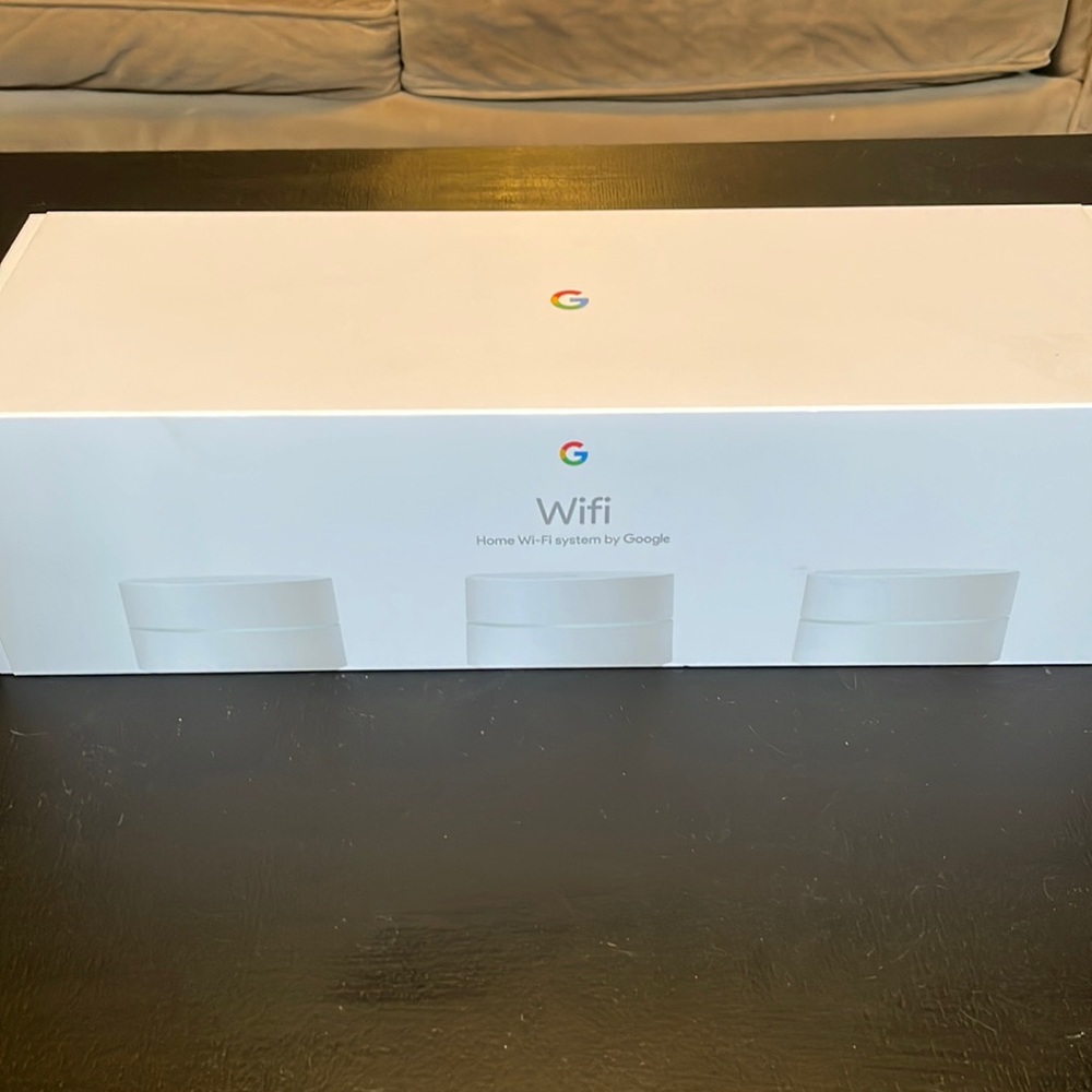 Google Wi-Fi 3-pack mesh router system